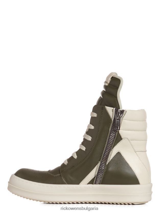 обувки бг Rick Owens обувки geo 20226 зелено и млечно бяло NBHT221411