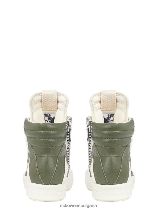 обувки бг Rick Owens обувки geo 21457 зелено и млечно бяло NBHT221406