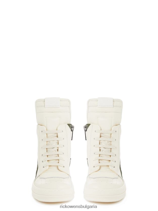 обувки бг Rick Owens обувки geo 21458 зелено и млечно бяло NBHT221408