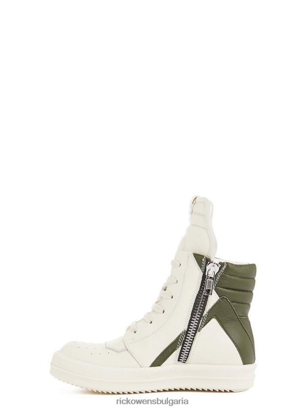 обувки бг Rick Owens обувки geo 21458 зелено и млечно бяло NBHT221408