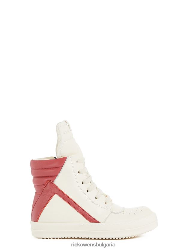 обувки бг Rick Owens обувки geo 21459 карнеолово червено и млечно бяло NBHT221409