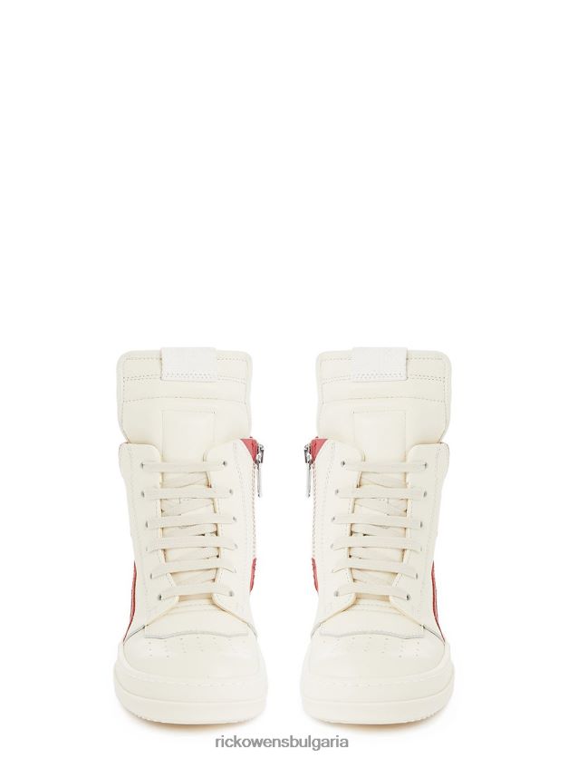 обувки бг Rick Owens обувки geo 21459 карнеолово червено и млечно бяло NBHT221409