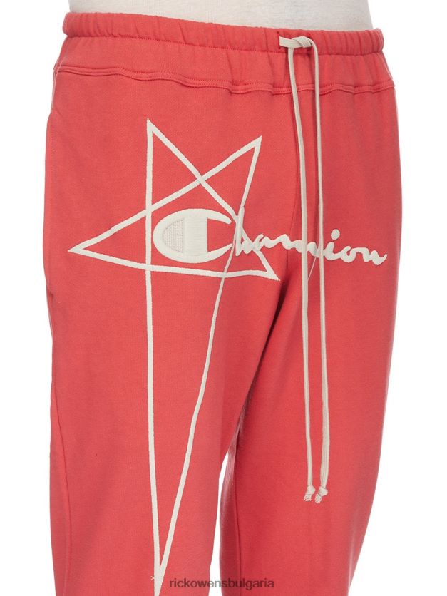 дрехи бг Rick Owens шампион 25147 панталони карнеол червено NBHT22177