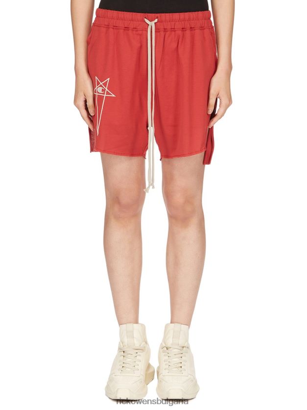 дрехи бг Rick Owens шампион 25183 панталони карнеол червено NBHT22979