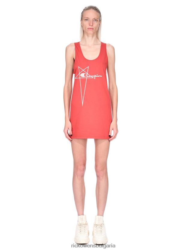 дрехи бг Rick Owens шампион 25171 рокли карнеол червено NBHT221219