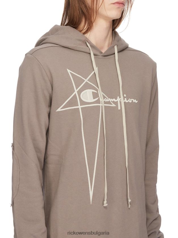дрехи бг Rick Owens шампион 25116 върхове прахово сиво NBHT22325