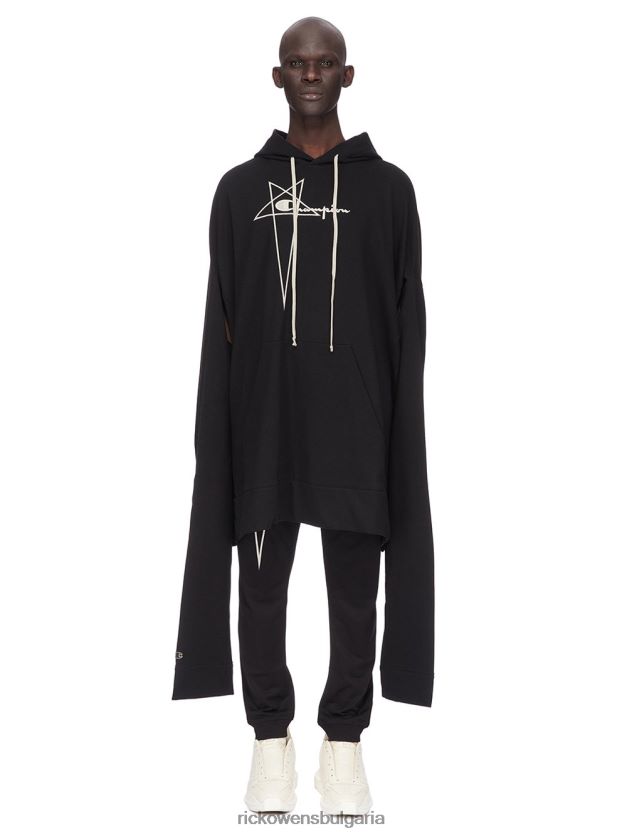 дрехи бг Rick Owens шампион 25160 върхове черен NBHT22338