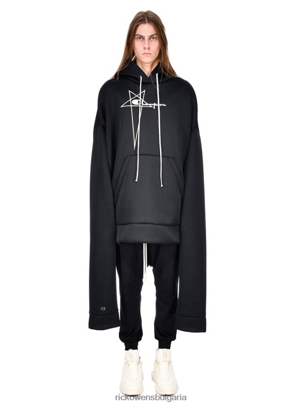 дрехи бг Rick Owens шампион 25161 топ черен NBHT22339