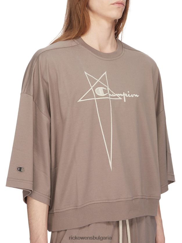 дрехи бг Rick Owens шампион 25163 топ прахово сиво NBHT22341