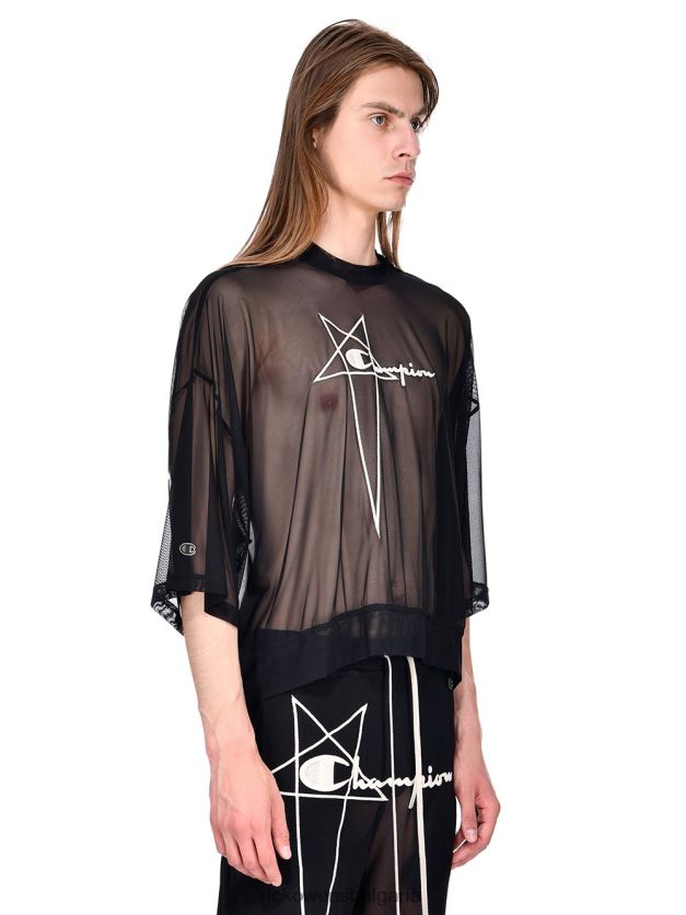 дрехи бг Rick Owens шампион 25164 топ черен NBHT22342