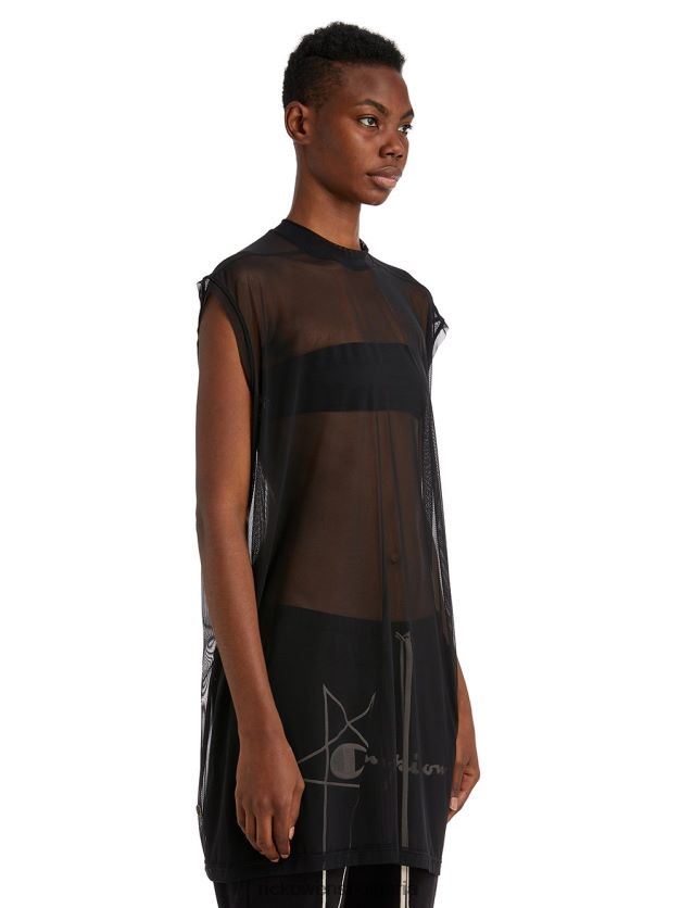 дрехи бг Rick Owens шампион 25179 топ черен NBHT221076