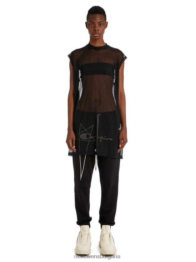 дрехи бг Rick Owens шампион 25179 топ черен NBHT221076