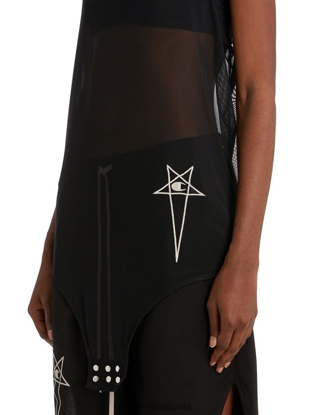 дрехи бг Rick Owens шампион 25180 върхове черен NBHT221077