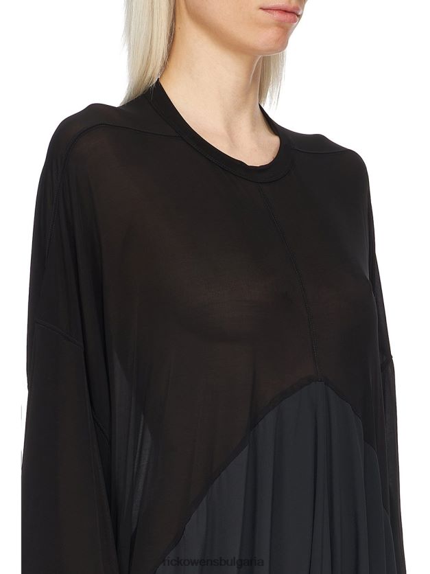 дрехи бг Rick Owens ss23 edfu 23738 рокли черен NBHT221235