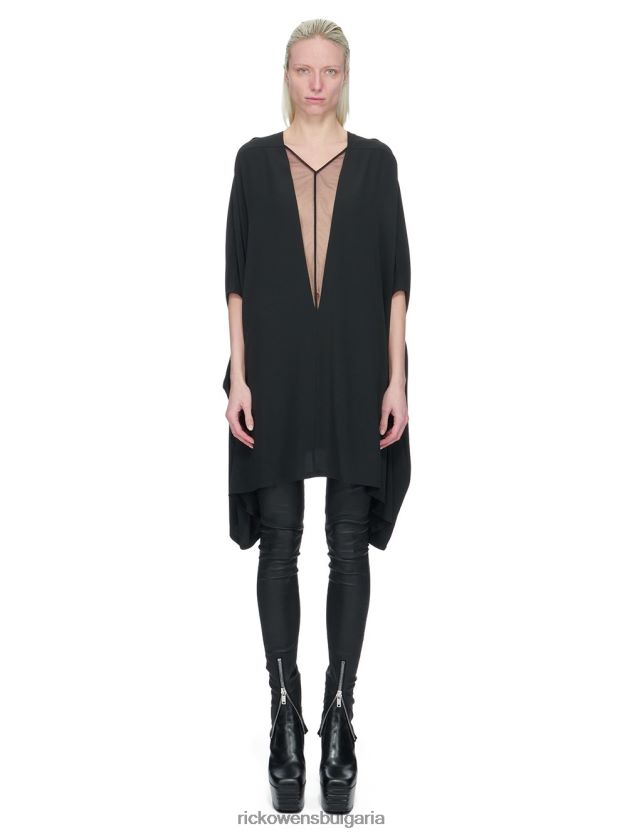 дрехи бг Rick Owens ss23 edfu 23750 рокли черен NBHT221246