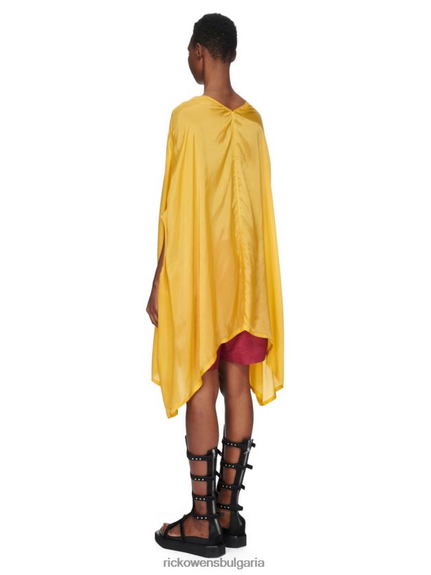 дрехи бг Rick Owens ss23 edfu 23752 рокли лимоненожълт NBHT221248