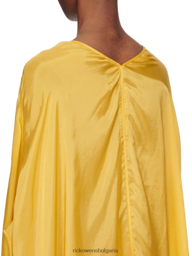 дрехи бг Rick Owens ss23 edfu 23752 рокли лимоненожълт NBHT221248