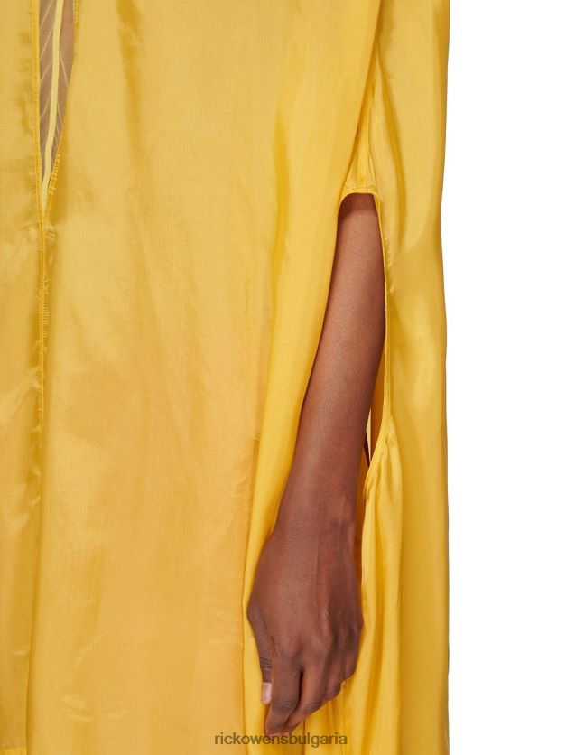 дрехи бг Rick Owens ss23 edfu 23752 рокли лимоненожълт NBHT221248