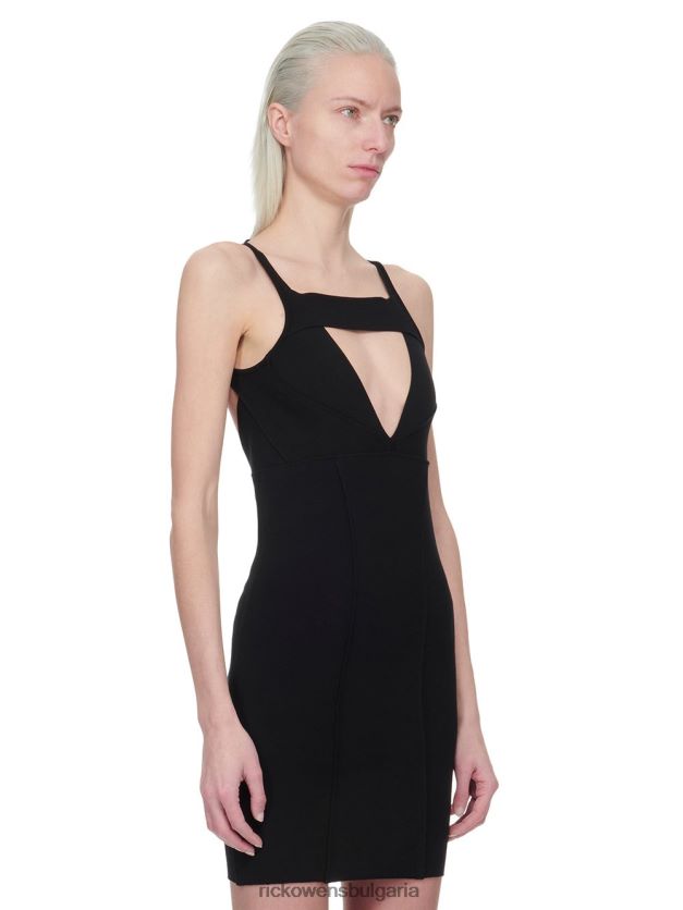 дрехи бг Rick Owens ss23 edfu 23816 рокля черен NBHT221294