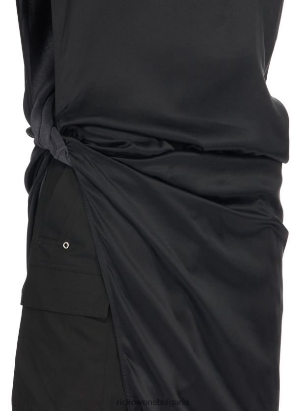 дрехи бг Rick Owens ss23 edfu 23871 рокли черен NBHT22483