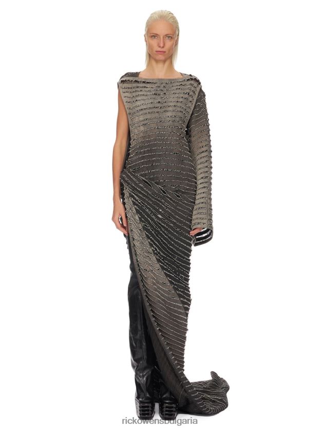 дрехи бг Rick Owens ss23 edfu 24215 рокли мода NBHT221223