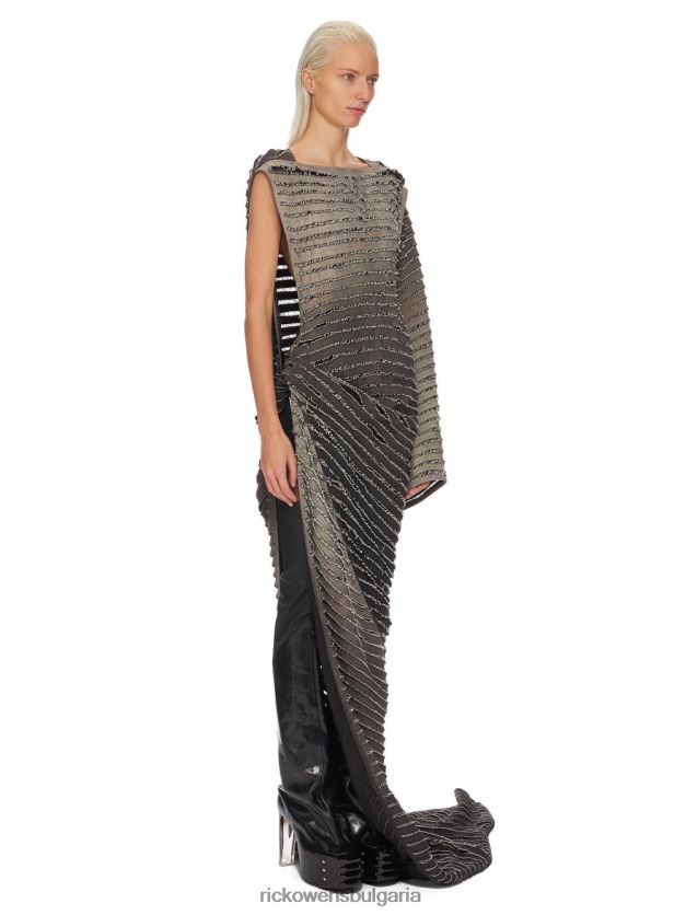 дрехи бг Rick Owens ss23 edfu 24215 рокли мода NBHT221223