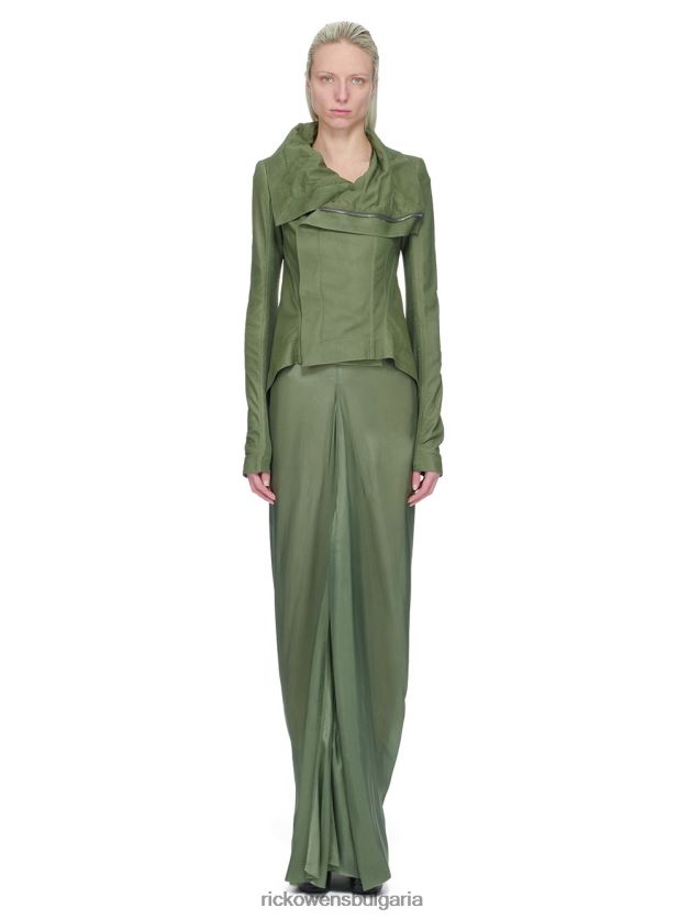 дрехи бг Rick Owens ss23 edfu 24250 рокли зелен мъх NBHT221234
