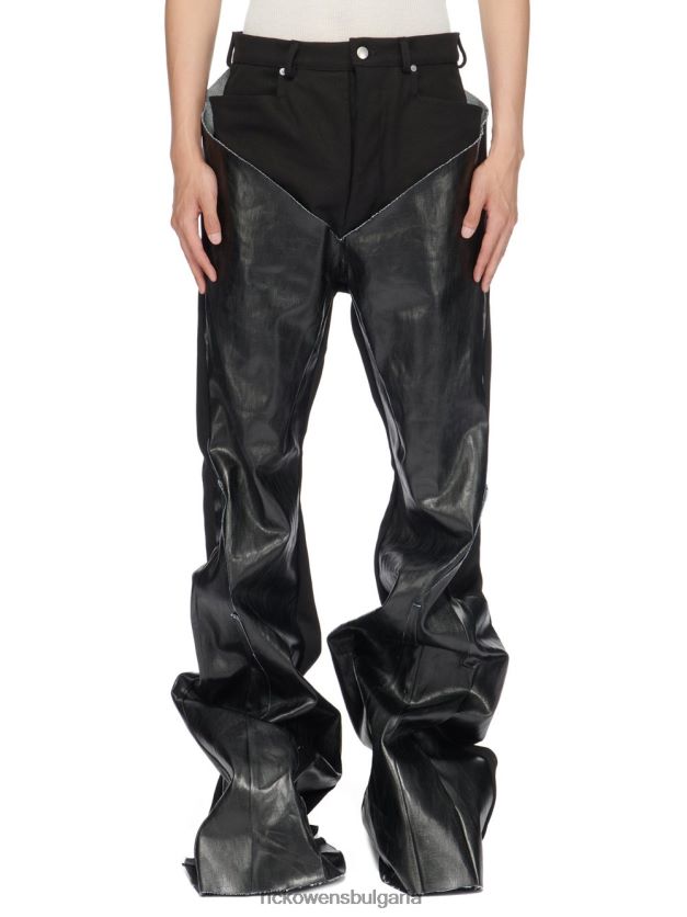 дрехи бг Rick Owens панталон ss23 edfu 23204 черен NBHT22196