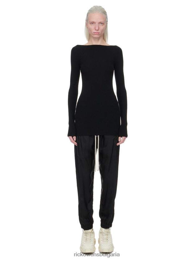 дрехи бг Rick Owens панталон ss23 edfu 23702 черен NBHT22997