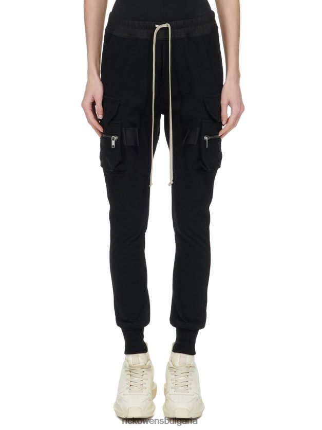 дрехи бг Rick Owens панталон ss23 edfu 23711 черен NBHT221010
