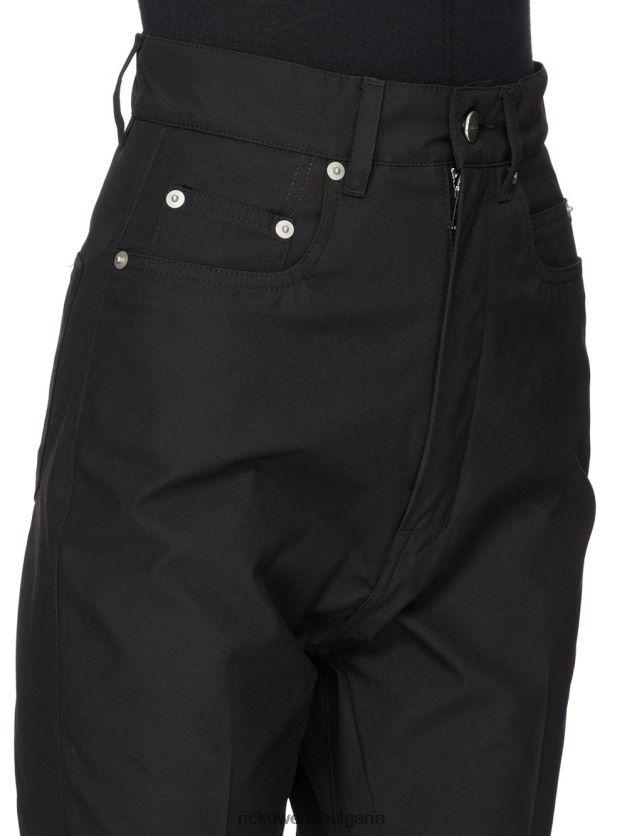 дрехи бг Rick Owens панталон ss23 edfu 23712 черен NBHT221013