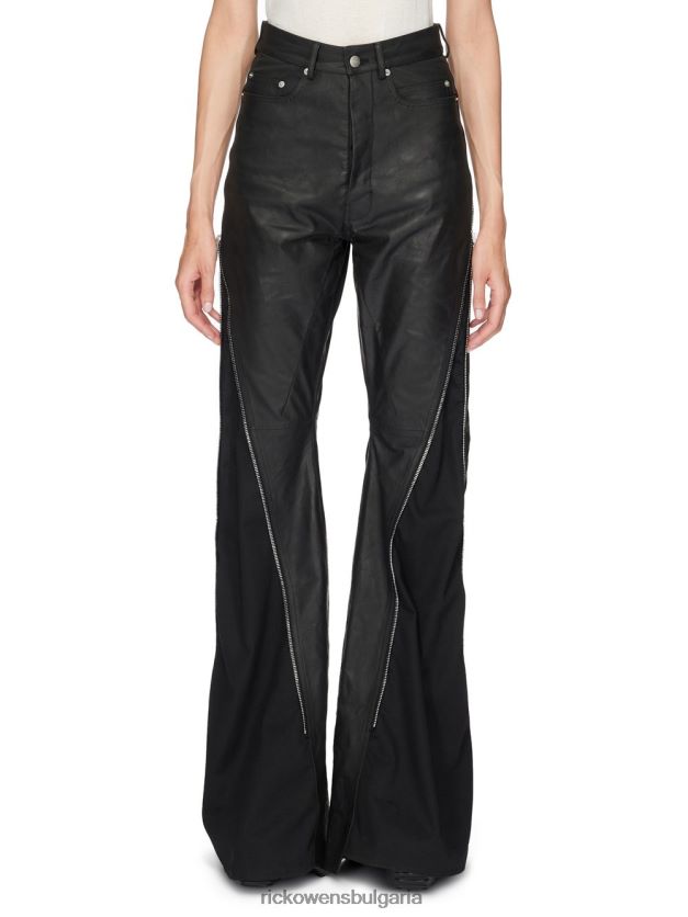 дрехи бг Rick Owens панталон ss23 edfu 23732 черен NBHT221022