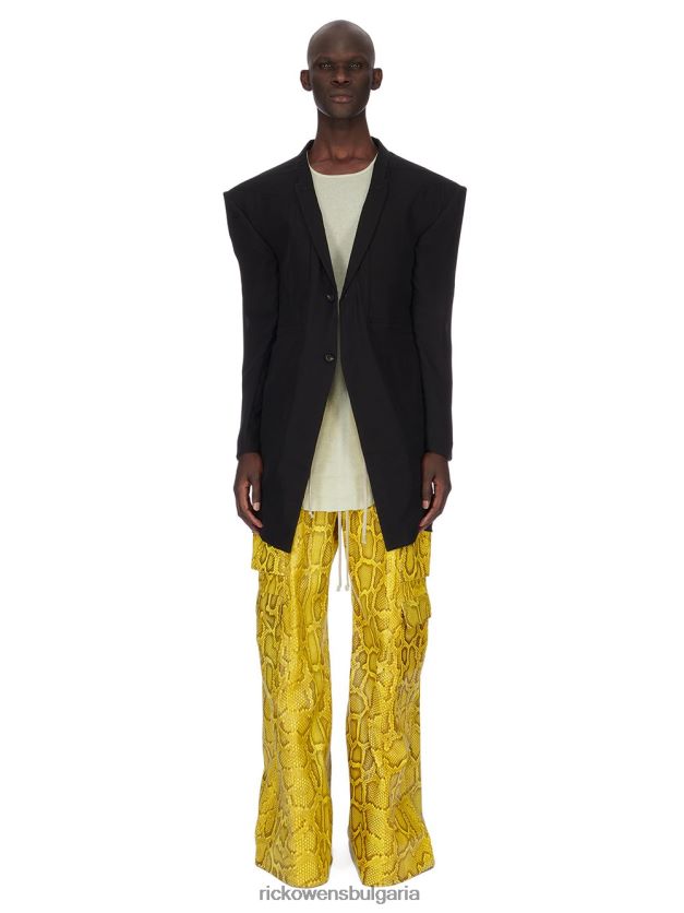 дрехи бг Rick Owens панталон ss23 edfu 23865 лимон NBHT22198