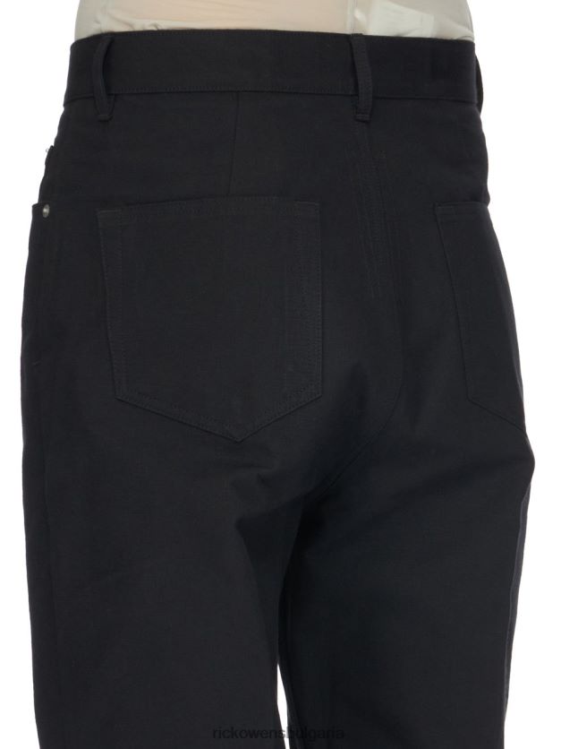 дрехи бг Rick Owens панталон ss23 edfu 23868 черен NBHT22202
