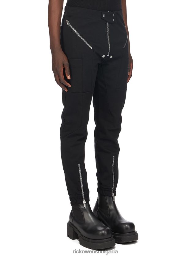 дрехи бг Rick Owens панталон ss23 edfu 23957 черен NBHT22208