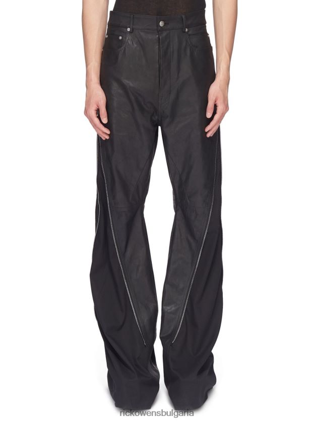 дрехи бг Rick Owens панталон ss23 edfu 23962 черен NBHT22211