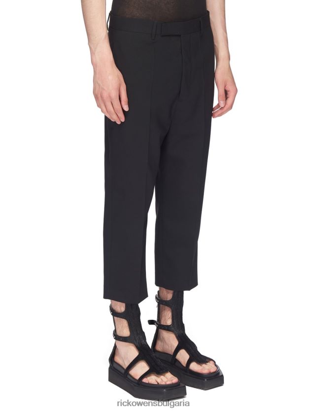дрехи бг Rick Owens панталон ss23 edfu 23968 черен NBHT22214