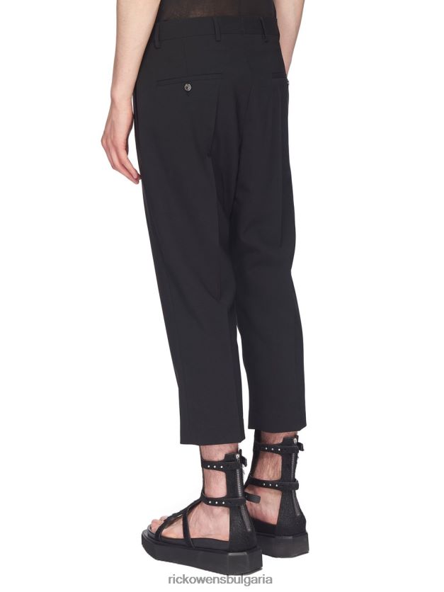 дрехи бг Rick Owens панталон ss23 edfu 23968 черен NBHT22214