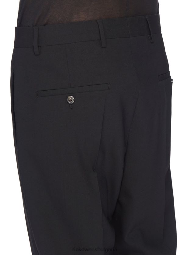 дрехи бг Rick Owens панталон ss23 edfu 23968 черен NBHT22214
