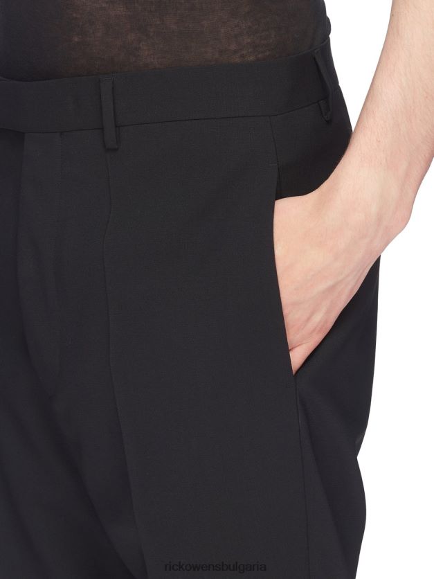 дрехи бг Rick Owens панталон ss23 edfu 23968 черен NBHT22214