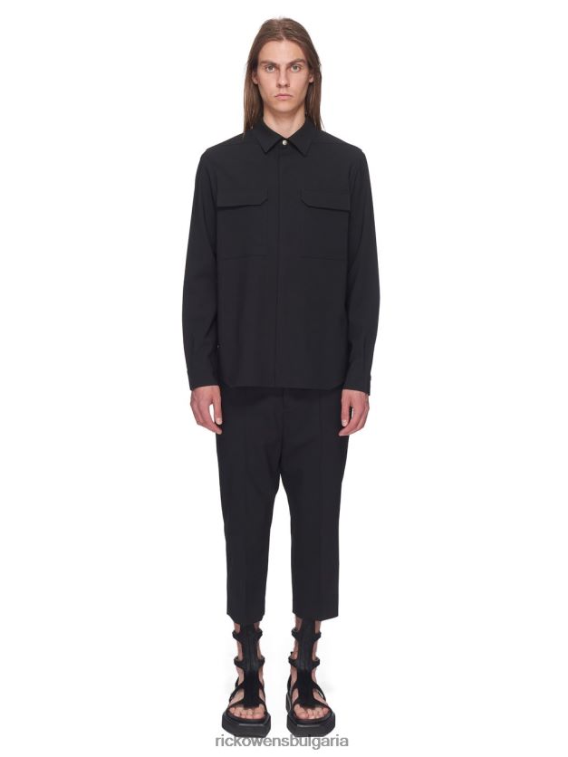 дрехи бг Rick Owens панталон ss23 edfu 23968 черен NBHT22214