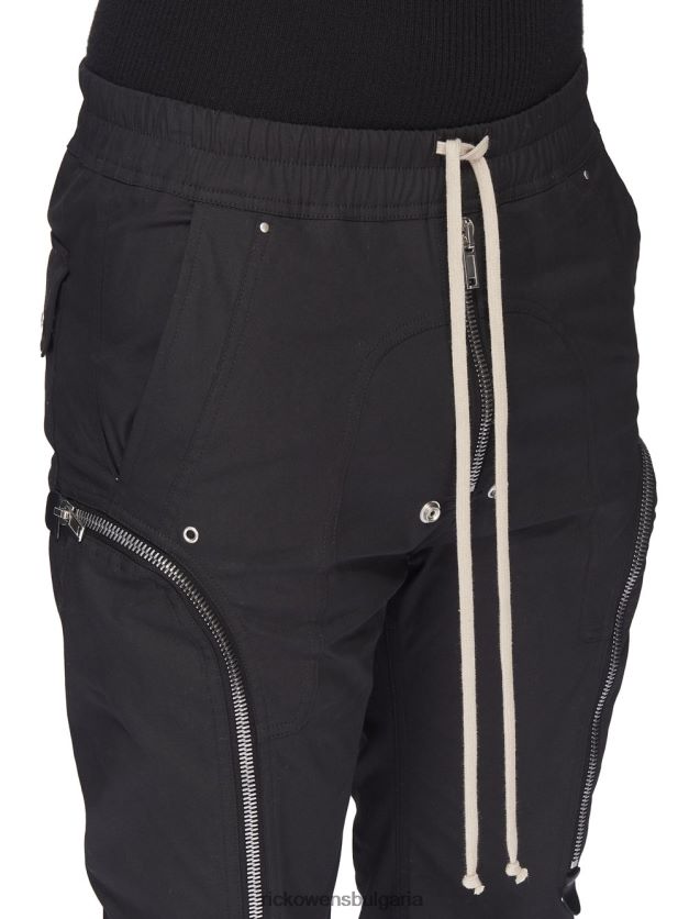 дрехи бг Rick Owens панталон ss23 edfu 23977 черен NBHT22221