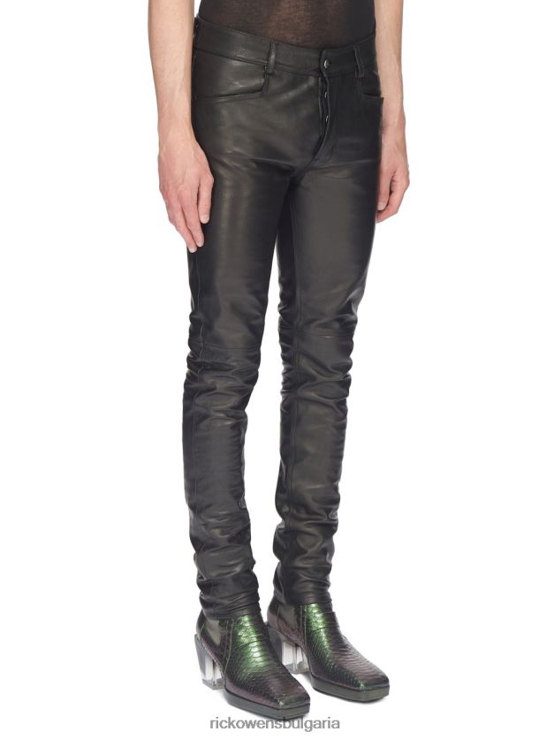 дрехи бг Rick Owens панталон ss23 edfu 23996 черен NBHT22242