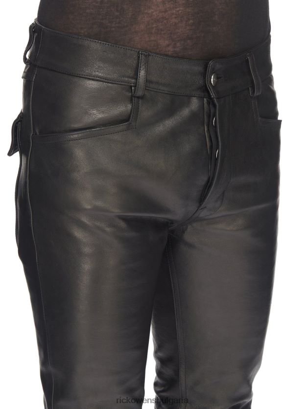 дрехи бг Rick Owens панталон ss23 edfu 23996 черен NBHT22242