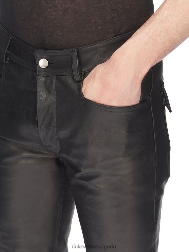 дрехи бг Rick Owens панталон ss23 edfu 23996 черен NBHT22242