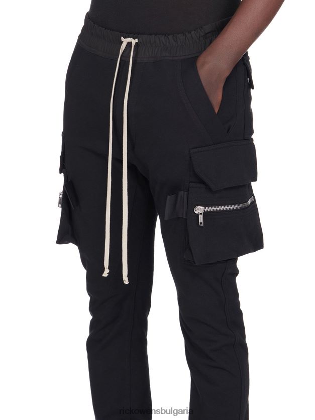 дрехи бг Rick Owens панталон ss23 edfu 23998 черен NBHT22243