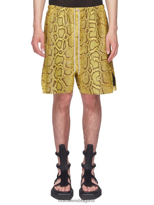 дрехи бг Rick Owens панталон ss23 edfu 24010 лимоненожълт NBHT22253