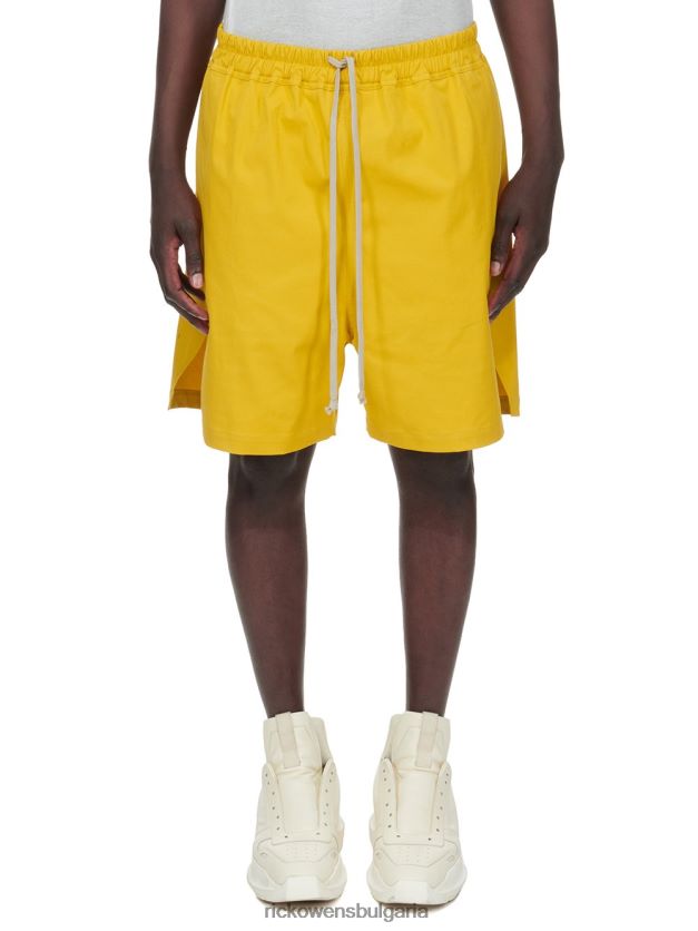 дрехи бг Rick Owens панталон ss23 edfu 24013 лимоненожълт NBHT22255