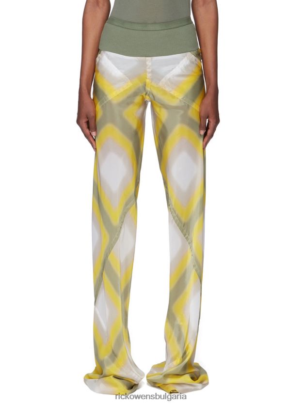 дрехи бг Rick Owens панталон ss23 edfu 24240 мъхово каре NBHT22990