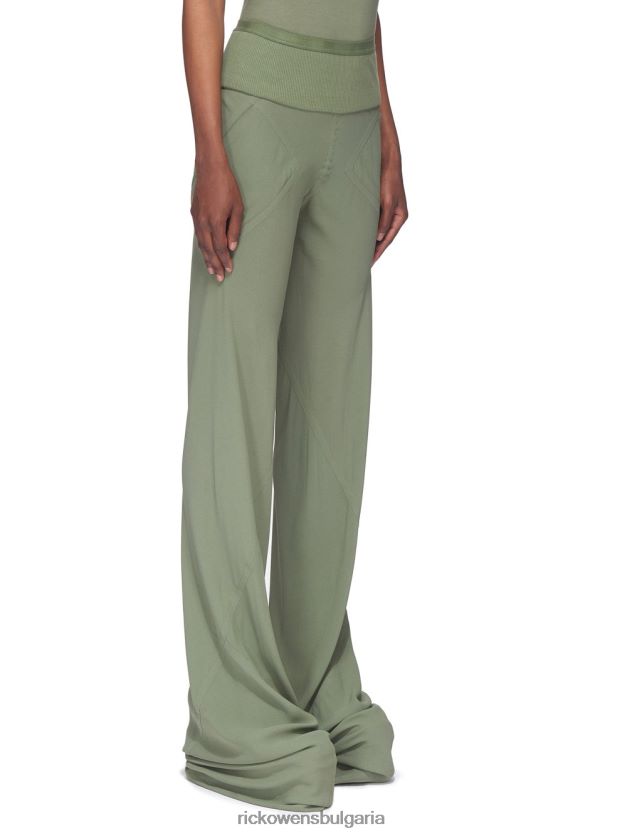 дрехи бг Rick Owens панталон ss23 edfu 24241 зелен мъх NBHT22992
